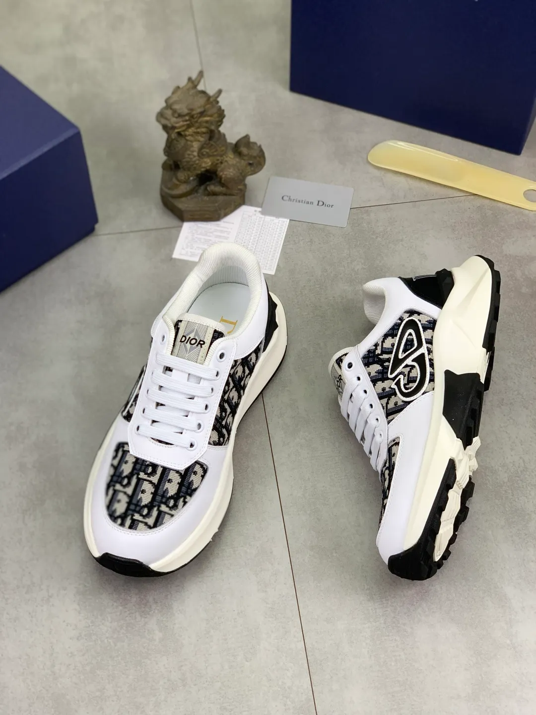 Men's Men's Shoes💰P440💰[New Style]🆘[Dior] 2025 Dior Original Lace-up Low-top Men's Shoes Classic casual shoes 🔥This model is the official classic model with high quality and made by famous original designers. It is made of high-quality cowhide with original materials➕comfortable and breathable mesh lining➕pigskin insole. The perfect last shape and generous and fashionable design have attracted many consumers and are suitable for drivers to drive🚗. What you want is the best quality in the market. Color: 4️⃣Color Code number: 38--44 (45 customized)
